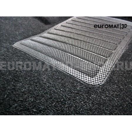 Текстильные 3D коврики Euromat3D Business в салон для Infiniti M (2006-2010) № EMC3D-002809