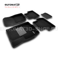 Текстильные 3D коврики Euromat3D Business в салон для Mitsubishi ASX (2010-) № EMC3D-003600 Текстильные 3D коврики Euromat3D Business в салон для Mitsubishi ASX (2010-) № EMC3D-003600