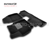 Текстильные 3D коврики Euromat3D Business в салон для Toyota Corolla (2007-2012) № EMC3D-005107 Текстильные 3D коврики Euromat3D Business в салон для Toyota Corolla (2007-2012) № EMC3D-005107