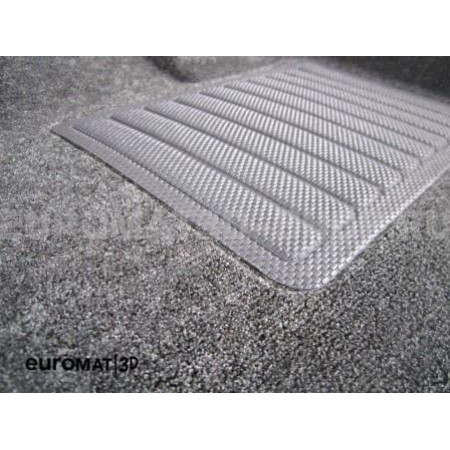 Текстильные 3D коврики Euromat3D Business в салон для Subaru XV (2017-) № EMC3D-004705G Серые