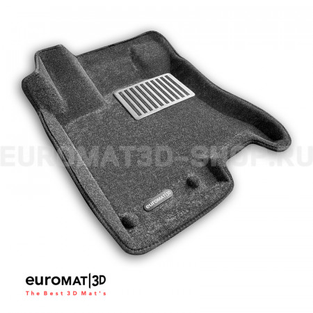 Текстильные 3D коврики Euromat3D Lux в салон для Nissan Qashqai (2007-2013) № EM3D-003714G Серые Текстильные 3D коврики Euromat3D Lux в салон для Nissan Qashqai (2007-2013) № EM3D-003714G Серые