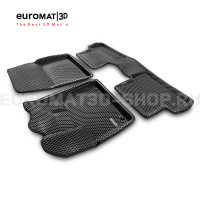 3D коврики Euromat3D EVA в салон для Citroen C5 Aircross (2018-) № EM3DEVA-003907