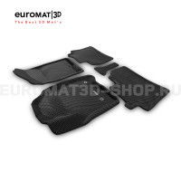 3D коврики Euromat3D EVA в салон для Chevrolet Tahoe (2021-) № EM3DEVA-001308
