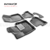 Текстильные 3D коврики Euromat3D Lux в салон для Volkswagen Golf 5 (2003-2009) № EM3D-004502G Серые Текстильные 3D коврики Euromat3D Lux в салон для Volkswagen Golf 5 (2003-2009) № EM3D-004502G Серые