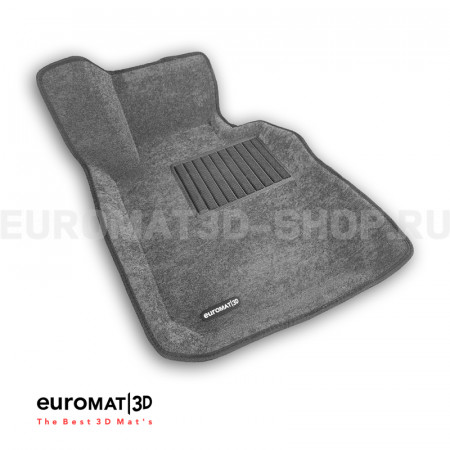 Текстильные 3D коврики Euromat3D Business в салон для Bmw 3 (E90) (2007-2010) № EMC3D-001208G Серые Текстильные 3D коврики Euromat3D Business в салон для Bmw 3 (E90) (2007-2010) № EMC3D-001208G Серые