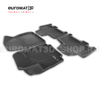 3D коврики Euromat3D EVA в салон для Geely Okavango (2024-) № EM3DEVA-001415 3D коврики Euromat3D EVA в салон для Geely Okavango (2024-) № EM3DEVA-001415