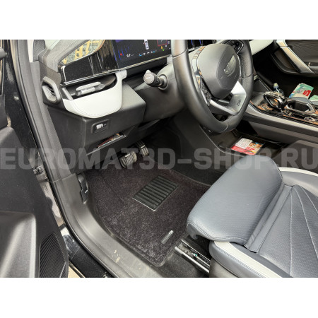 Текстильные 3D коврики Euromat3D Lux в салон для Geely Atlas (4WD) (2024-) № EM3D-001418 Текстильные 3D коврики Euromat3D Lux в салон для Geely Atlas (4WD) (2024-) № EM3D-001418
