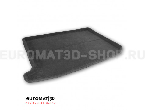 Текстильный 3D Коврик Euromat в багажник Для Jetour T2 (2023-) № EMT3D-000023