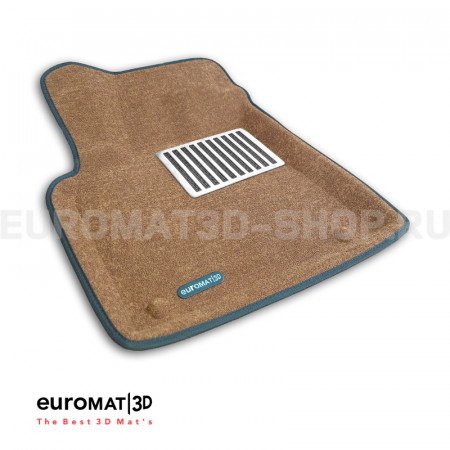 Текстильные 3D коврики Euromat3D Lux в салон для Audi Q5 (2008-2016) № EM3D-001104R Коричневые Текстильные 3D коврики Euromat3D Lux в салон для Audi Q5 (2008-2016) № EM3D-001104R Коричневые