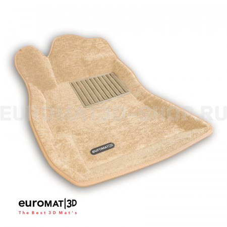 Текстильные 3D коврики Euromat3D Business в салон для Subaru Outback (2010-2019) № EMC3D-004704T Бежевые Текстильные 3D коврики Euromat3D Business в салон для Subaru Outback (2010-2019) № EMC3D-004704T Бежевые